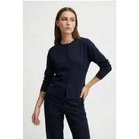 ONLY Strickjacke ONLLUCY LS O-NECK CARDIGAN EX KNT Materialmix, regular fit, Rundhals