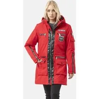 Cipo & Baxx Winterjacke WM144 mit Zipper-Details
