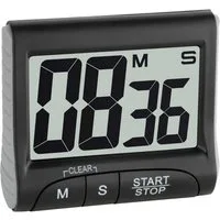 TFA Dostmann Eieruhr TFA Dostmann 38.2021.01 Timer Schwarz digital