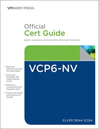 VCP6-NV Official Cert Guide (Exam #2V0-641): Exam #2v0-641. Learn Prepare and Practice for Exam Success (Vmware Press Certification)