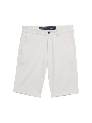 Denim Tom Tailor - Regular Fit Chino Shorts chalk grey - Gr. - S