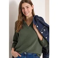 CECIL Klassische Bluse mit 3/4 Ärmeln