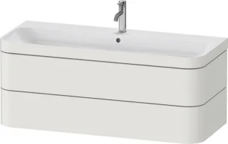 Duravit Happy D.2 Plus c-bonded Set wandhängend Nordic Weiß 1175x490x480 mm - HP4639O39390000 HP4639O39390000
