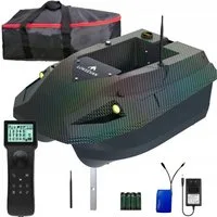 LOKEEVAN RC-Boot D50E, Futterboot mit Echolot,GPS und Fernbedienung