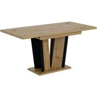 ALTDECOR Esstisch BRIO2 (Esstisch ausziehbar, Esszimmertische, Tisch Wohnzimmertisch), Esszimmertisch ausziehbar 120 - 160 x 80 x 75 cm