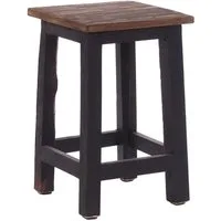 DESIGN DELIGHTS Hocker Sitzhocker MADERO, 48x30cm(HxB) Altholz Holzhocker, massivholz Hocker