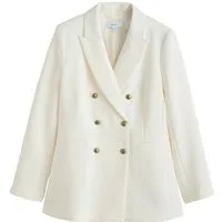 Next Military-Jacke Zweireihiger Militär-Blazer (1-St)
