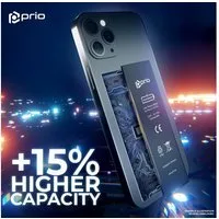 prio prio Hochleistungsakku für iPhone 12/12 Pro (3240 mAh) - Universal APN Handy-Akku (1 St)