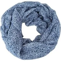 Ella Jonte Loop, Leichter Rundschal mit Tupfen-Muster in Orange oder Blau