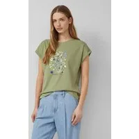 s.Oliver Kurzarmshirt T-Shirt T-Shirt mit Frontprint im Relaxed Fit
