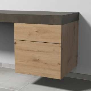 Sanipa Unterschrank 2morrow (P2186) 510x500x520 Eiche-Natural-Touch P218685