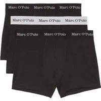 Marc O'Polo Boxershorts Essentials (3er Pack) mit elastischem Bündchen mit Logo-Schriftzug