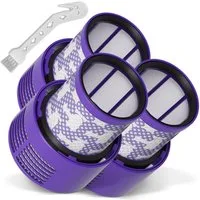 VIOKS HEPA-Filter Ersatz für Dyson 969082-01, für SV12 V10 Cyclone Absolute Animal