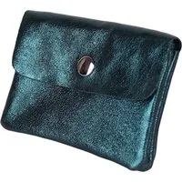 MIRROSI Mini Geldbörse Kleines Mittelgroßes Portemonnaie MADE IN ITALY Echtleder (11x8x2cm BxHxT), viele tolle Trendfarben zur Auswahl, leicht