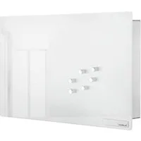 blomus Schlüsselkasten Schlüsselkasten Glasmagnettafel Velio Magnetwand Schlüsselbrett 20x30