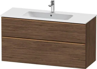Duravit D-Neo Waschtischunterbau wandhängend Nussbaum dunkel Matt 1210x462x625 mm - DE4364004210000 DE4364004210000