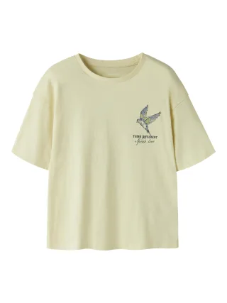 NAME IT - NKFFRANCINE SS RLX TOP BOX Pear Sorbet - Gr. - 152