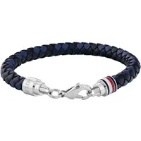 Tommy Hilfiger Lederarmband TYSON, mit Emaille