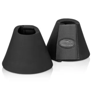 Equinate Hufglocken Denver schwarz XL