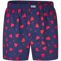 HAPPY SHORTS Boxershorts Happy Shorts Herren american Boxer Boxershorts Große Herzen "NEW FIT" (1-St)