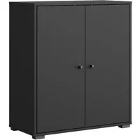 Home affaire Schuhschrank Schuhkommode Dino (1-St) Stauraum mit 2 Türen und verstellbaren Einlegeböden, Breite 70 cm