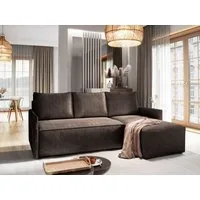 Masseno Ecksofa PERUSI mit Schlaffunktion L-Form, Sofa mit Bettkasten