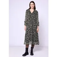 STREET ONE STUDIO Midikleid mit Volant