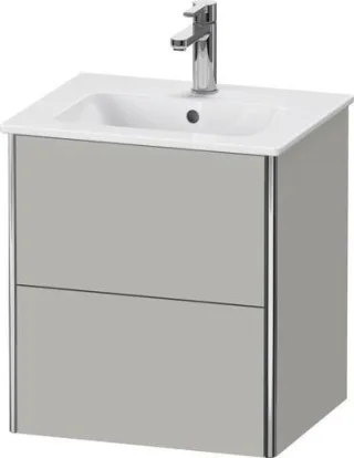 Duravit XSquare Waschtischunterbau wandhängend Betongrau Matt 510x418x560 mm - XS430600707 XS430600707