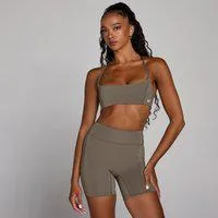 MP Damen Training Sport-BH mit offenem Rücken – Espresso - S