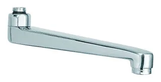 Grohe Gussauslauf 13430 3/4" m.Anschlagbegrenzer Ausld.185 H:64 chrom, 13430000 13430000