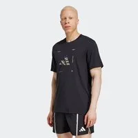 adidas Performance T-Shirt CLIMACOOL TRAINING CAMO LOGO GRAPHIC Trainingsshirt mit CLIMACOOL, Logo mit Camoprint