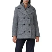 s.Oliver Cabanjacke mit Reverskragen und doppelreihiger Knopfleiste, Woll-Anteil