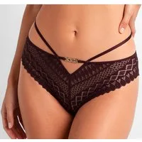 LASCANA String Nina mit sexy Bänder-Optik und edlem Schmuckaccessoire