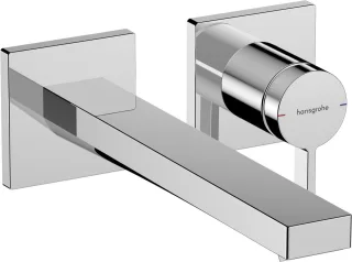 Hansgrohe 2-Loch Waschtischmischer Unterputz Tecturis E F-Set 225 mm Auslauf chrom, 73051000 73051000