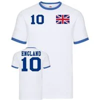 Blondie & Brownie T-Shirt Herren England United Kingdom EM Sport Trikot Fußball Meister WM