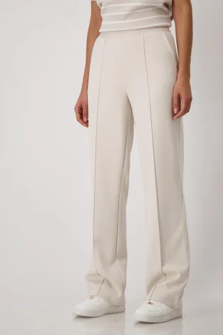 monari - Hose mit Schriftband warm sand - Gr. - 42