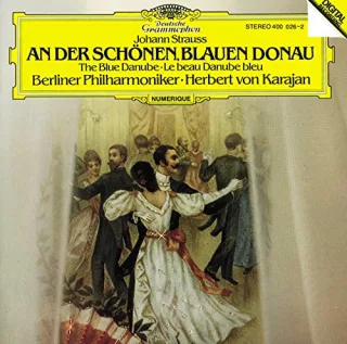 An der schönen blauen Donau [Audio CD] Johann Strauß (Sohn) Herbert Von Karajan Berliner Philharmoniker