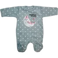 Disney Strampler Disney Minnie Maus Baby Kleinkind Einteiler Velour Gr. 62 bis 92