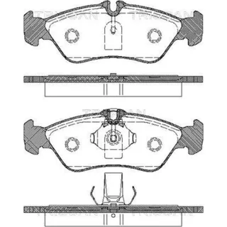 Triscan Bremsbel?ge hinten Mercedes G-Klasse Sprinter VW Lt 811023010