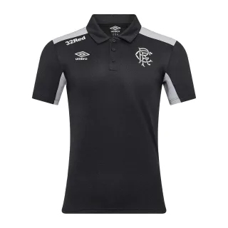 Umbro - "Presentation" Poloshirt für Herren, Polyester (Kaviar /Mikrochip)