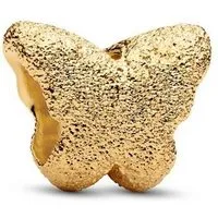 Pandora Charm-Einhänger Schmetterling Mini-Charm für Damen, IP Gold von PANDORA
