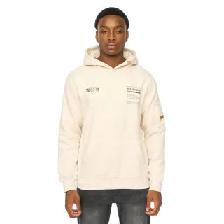 Duck and Cover - "Skullmatic" Kapuzenpullover für Herren (Naturweiß)