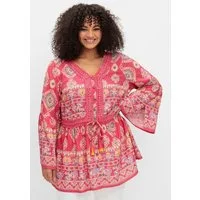 sheego by Joe Browns Klassische Bluse Longbluse Langarm