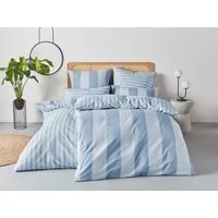 OTTO home Bettwäsche Sari in verschiedenen Qualitäten, Linon, 2 teilig, ab Gr. 135x200 cm, Wendedesign, moderne Bettwäsche mit Streifen