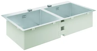 GROHE Edelstahlspüle K800 31585_1 2 Becken 1024x510mm, 31585SD1 31585SD1