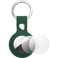 Futurea Schlüsselanhänger Schutz Hülle & Case für Apple AirTag mit Leder Optik (1-tlg), Leder Optik, Schutzhülle, für Apple AirTag