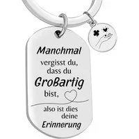 Geschenkehöhle Schlüsselanhänger PREMIUM Schlüsselanhänger mit edler Gravur als Schutzengel, Ein Schlüsselanhänger – fünf Botschaften, ein Gefühl: Liebe.