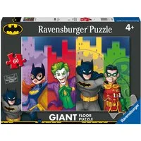 Ravensburger Puzzle Batgirl, Joker, Batman, Robin, 60 Puzzleteile, Made in Europe