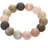 Bella Carina Armband Polaris Perlen Armband rosa grau, rosa grau