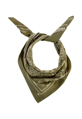 camel active - Bandana aus Baumwolle olive - Gr. - OS